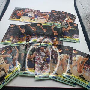 24ct 1992-1993 Ultra Fleer , Skybox & NBA Golden State Warriors Trading Cards